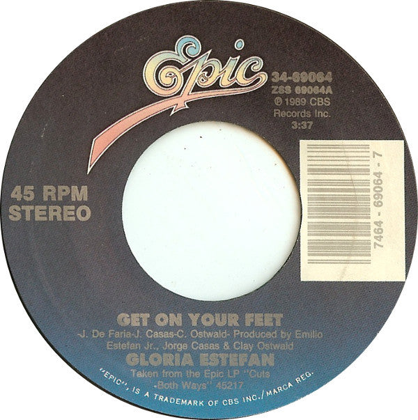 Gloria Estefan Groovy Coaster - Get On Your Feet