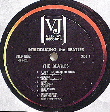 Beatles Groovy Coaster - Introducing...The Beatles (Side 1)