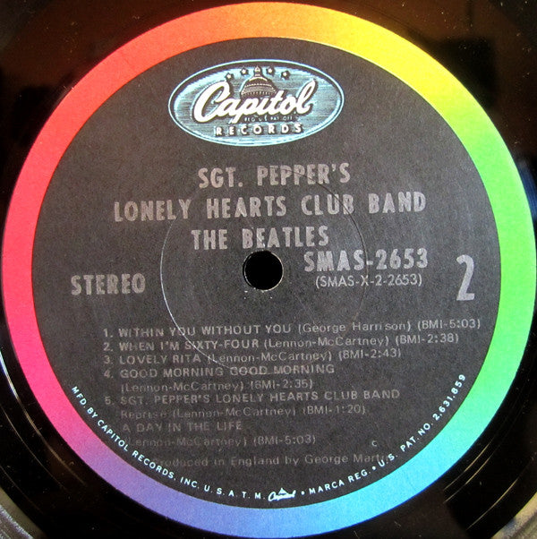 The Beatles Groovy Coaster - Sgt. Pepper's Lonely Hearts Club Band (Side 1)