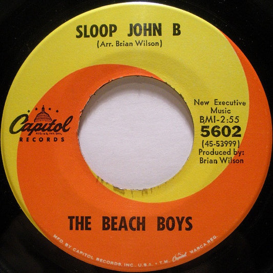 The Beach Boys Groovy 45 Coaster - Sloop John B