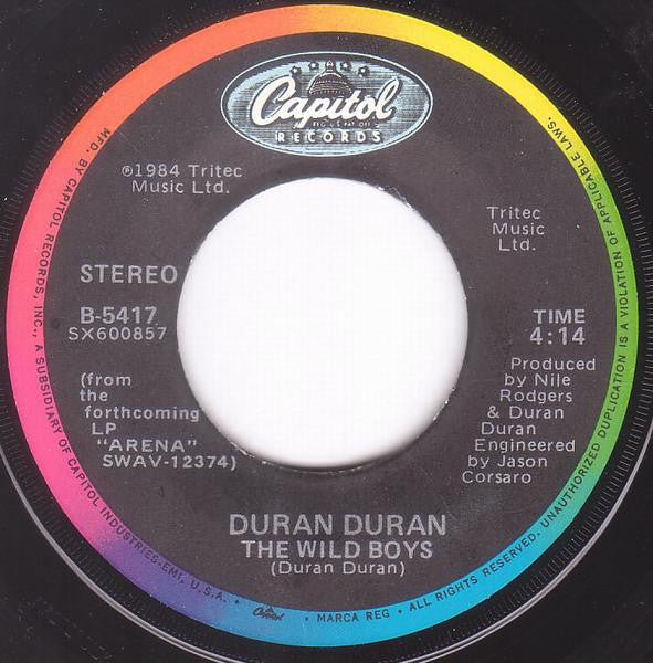 Duran Duran Groovy Coaster - The Wild Boys