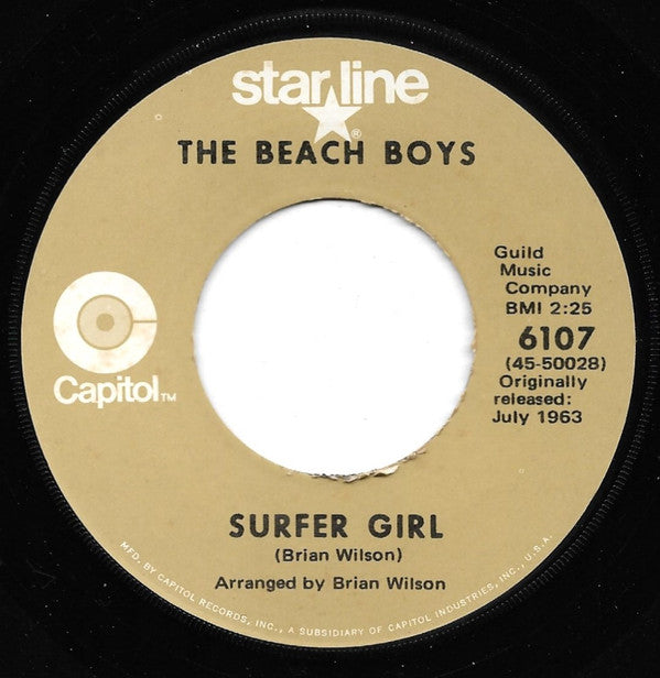 The Beach Boys Groovy Coaster - Surfer Girl