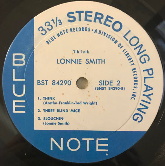 Lonnie Smith Groovy Coaster - Think! (Side 2)