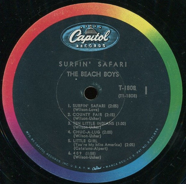 The Beach Boys Groovy Coaster - Surfin' Safari (Side 1)