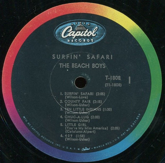 The Beach Boys Groovy Coaster - Surfin' Safari (Side 1)