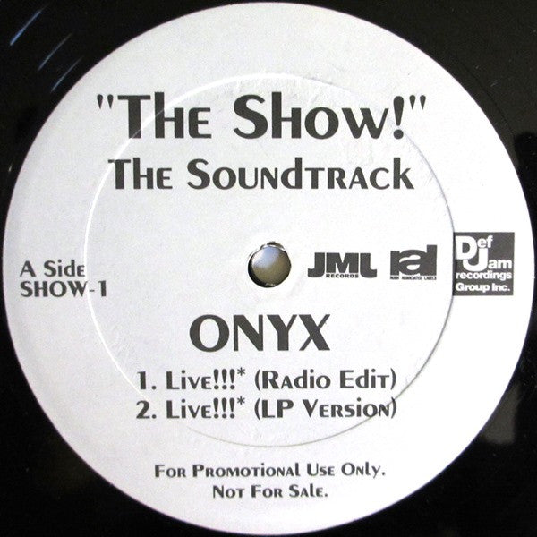 Onyx Groovy Coaster - "The Show!" The Soundtrack