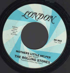 The Rolling Stones Groovy 45 Coaster - Mother's Little Helper