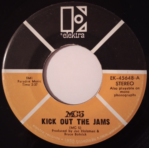 MC5 Groovy 45 Coaster - Kick Out The Jams