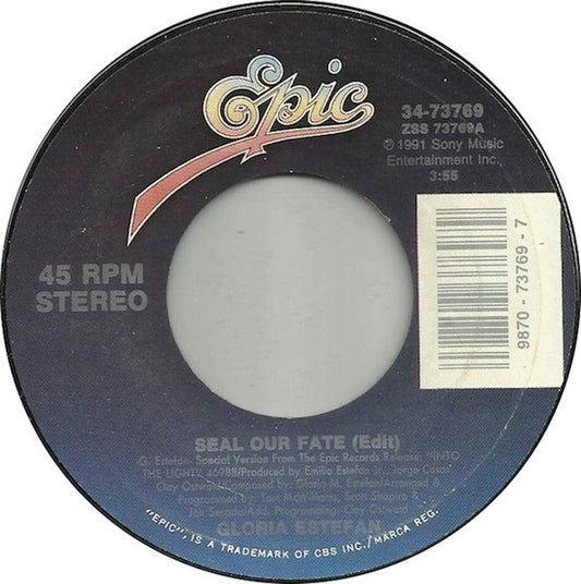 Gloria Estefan Groovy 45 Coaster - Seal Our Fate