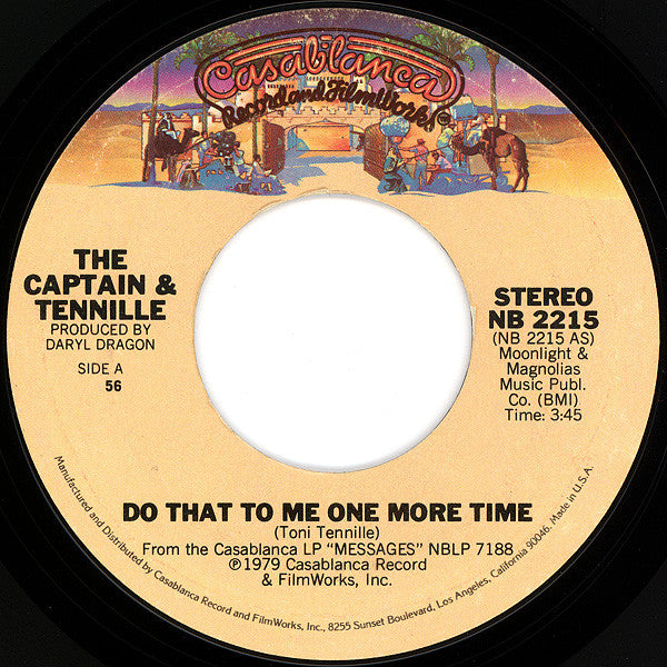 Captain And Tennille Groovy Coaster - Do That To Me One More Time