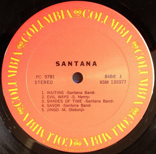 Santana Groovy Coaster - Santana (Side 1)