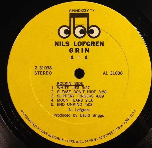 Nils Lofgren Groovy lp Coaster - 1+1