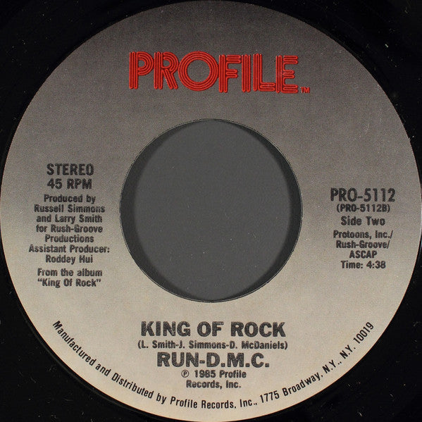 Run-DMC Groovy 45 Coaster - King of Rock