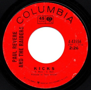 Paul Revere & The Raiders Groovy Coaster - Kicks