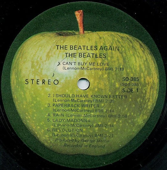 Beatles Groovy Coaster - Hey Jude (The Beatles Again)  (Side 1)