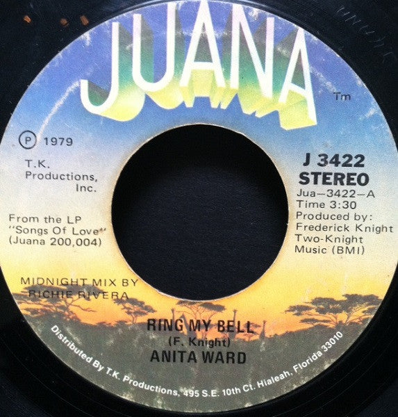 Anita Ward Groovy 45 Coaster - Ring My Bell