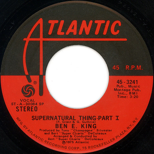 Ben E. King Groovy 45 Coaster - Supernatural Thing