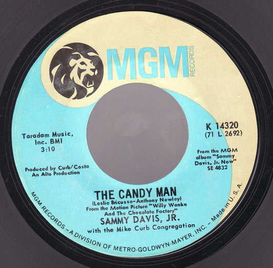 Sammy Davis Jr. Groovy 45 Coaster - The Candy Man