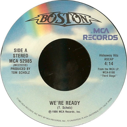 Boston Groovy 45 Coaster - We're Ready