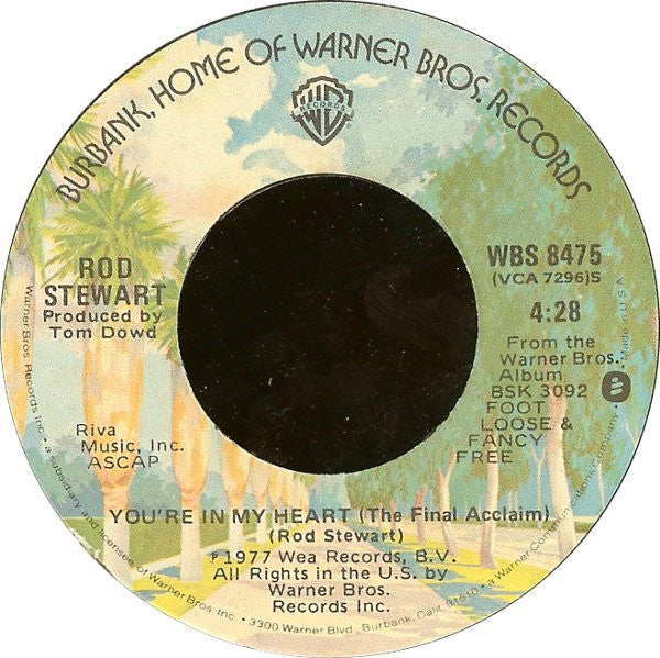 Rod Stewart Groovy Coaster - You're In My Heart (The Final Acclaim)