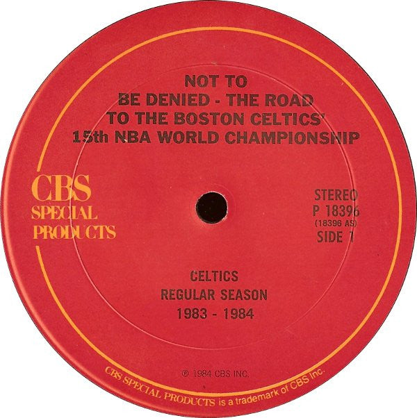 Groovy Coaster - Not To Be Denied! The Road To The Boston Celtics' 15th NBA World Championship