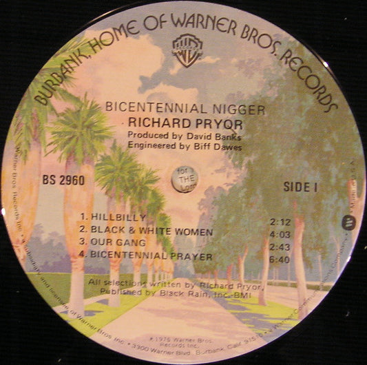 Richard Pryor Groovy Coaster - Bicentennial Nigger