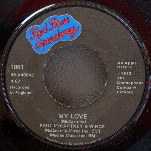 Paul Mccartney/Wings Groovy 45 Coaster - My Love