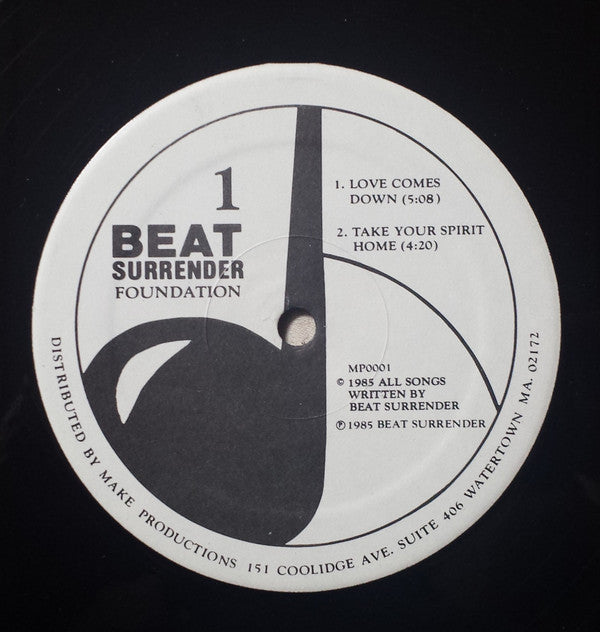 Beat Surrender Groovy 12" Coaster - Foundation  (Side 1)