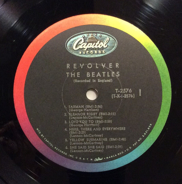 The Beatles Groovy Coaster - Revolver  (Side 1)