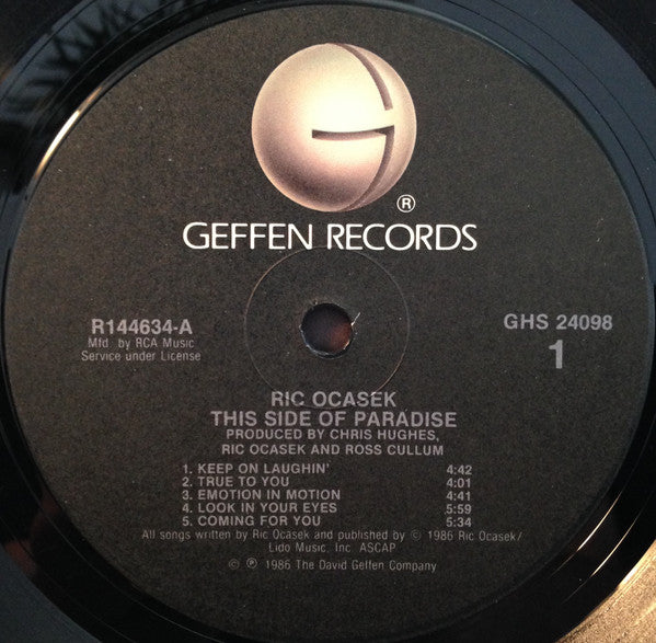 Ric Ocasek Groovy Coaster - This Side Of Paradise