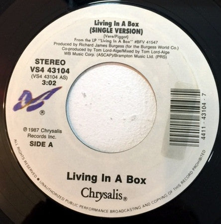 Living In A Box Groovy 45 Coaster - Living In A Box