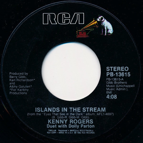 Kenny Rogers Groovy 45 Coaster - Islands In The Stream