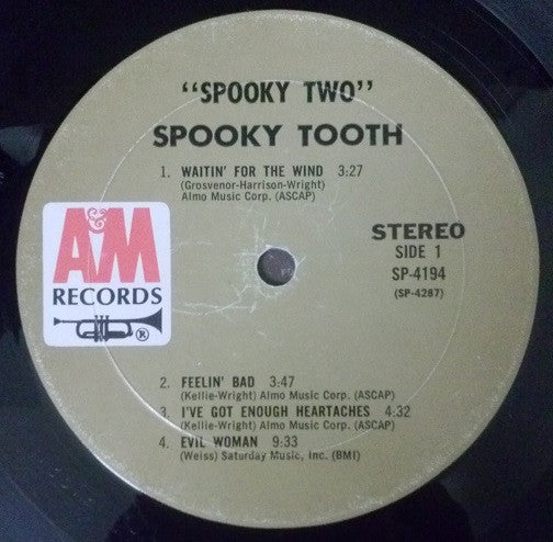 Spooky Tooth Groovy Coaster - Spooky Two (Side 1)