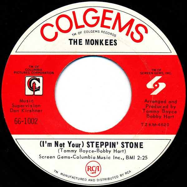 The Monkees Groovy Coaster - (I'm Not Your) Steppin' Stone