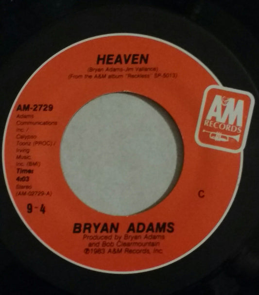 Bryan Adams Groovy 45 Coaster - Heaven