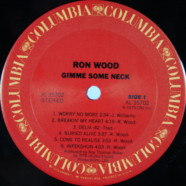 Ron Wood Groovy Coaster - Gimme Some Neck (Side 1)