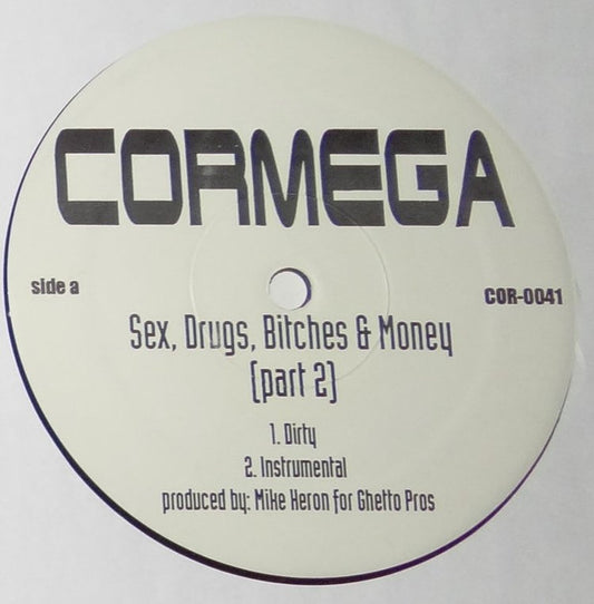 Cormega Groovy Coaster - Sex, Drugs, Bitches & Money