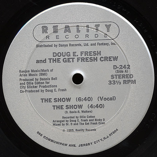 Doug E. Fresh And The Get Fresh Crew Groovy Coaster - The Show (Side 1)