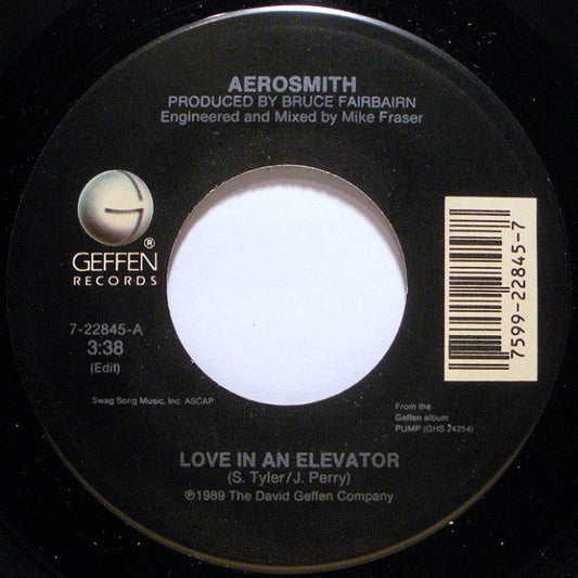 Aerosmith Groovy 45 Coaster - Love In An Elevator