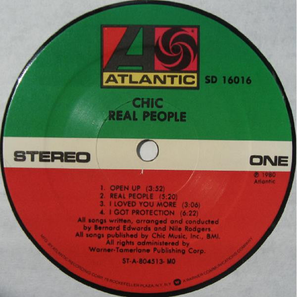 Chic Groovy lp Coaster - Real People