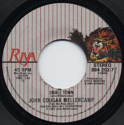 John Cougar Mellencamp Groovy Coaster - Small Town