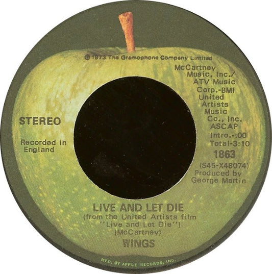 Wings Groovy Coaster - Live And Let Die