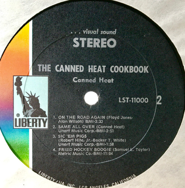 Canned Heat Groovy Coaster - The Canned Heat Cook Book (The Best Of Canned Heat) (Side 2)