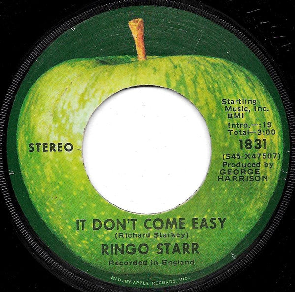 Ringo Starr Groovy 45 Coaster - It Don't Come Easy