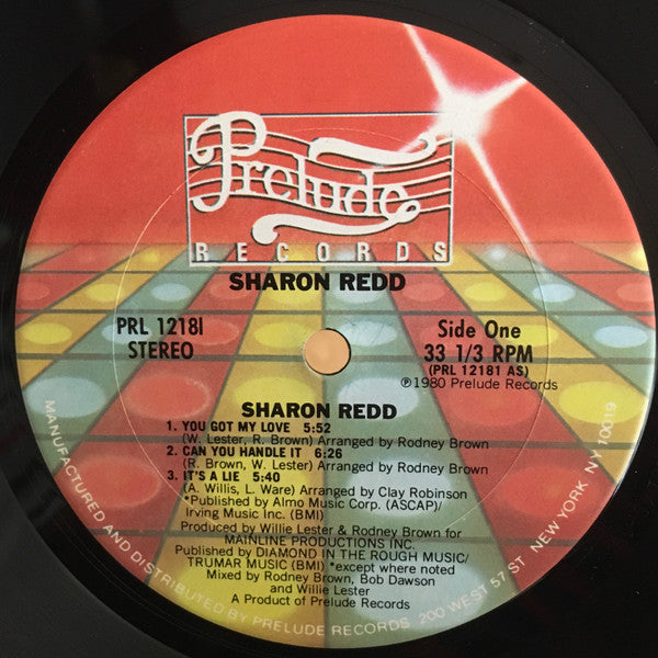 Sharon Redd Groovy lp Coaster - Sharon Redd