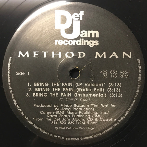 Method Man Groovy Coaster - Bring The Pain