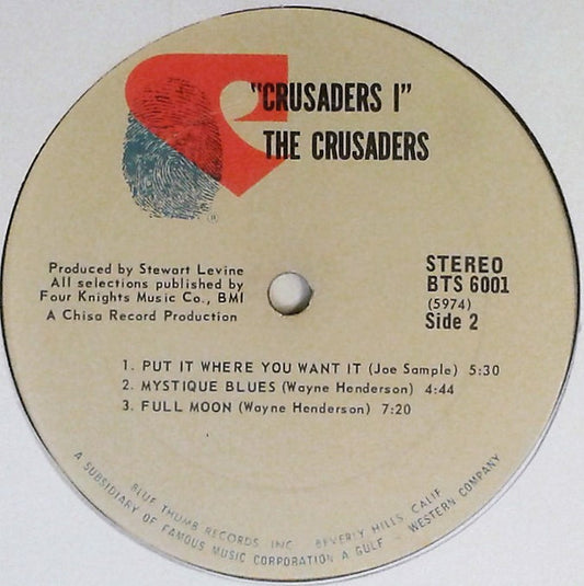 The Crusaders Groovy Coaster - Crusaders 1