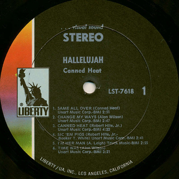 Canned Heat Groovy Coaster - Hallelujah (Side 1)