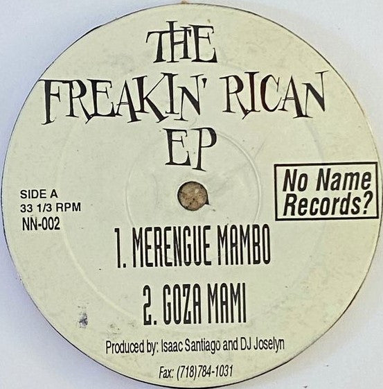 Isaac "Ize" Santiago Groovy Coaster - The Freakin' Rican EP