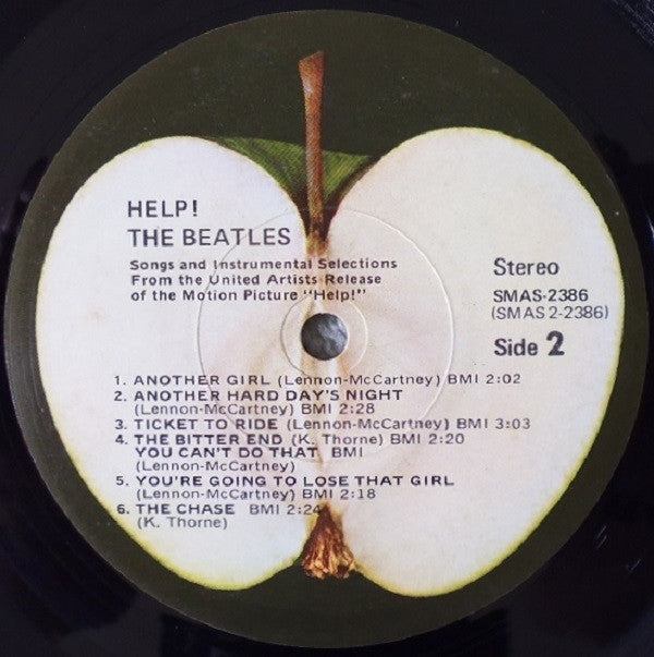 The Beatles Groovy lp Coaster - Help! (Original Motion Picture Soundtrack)